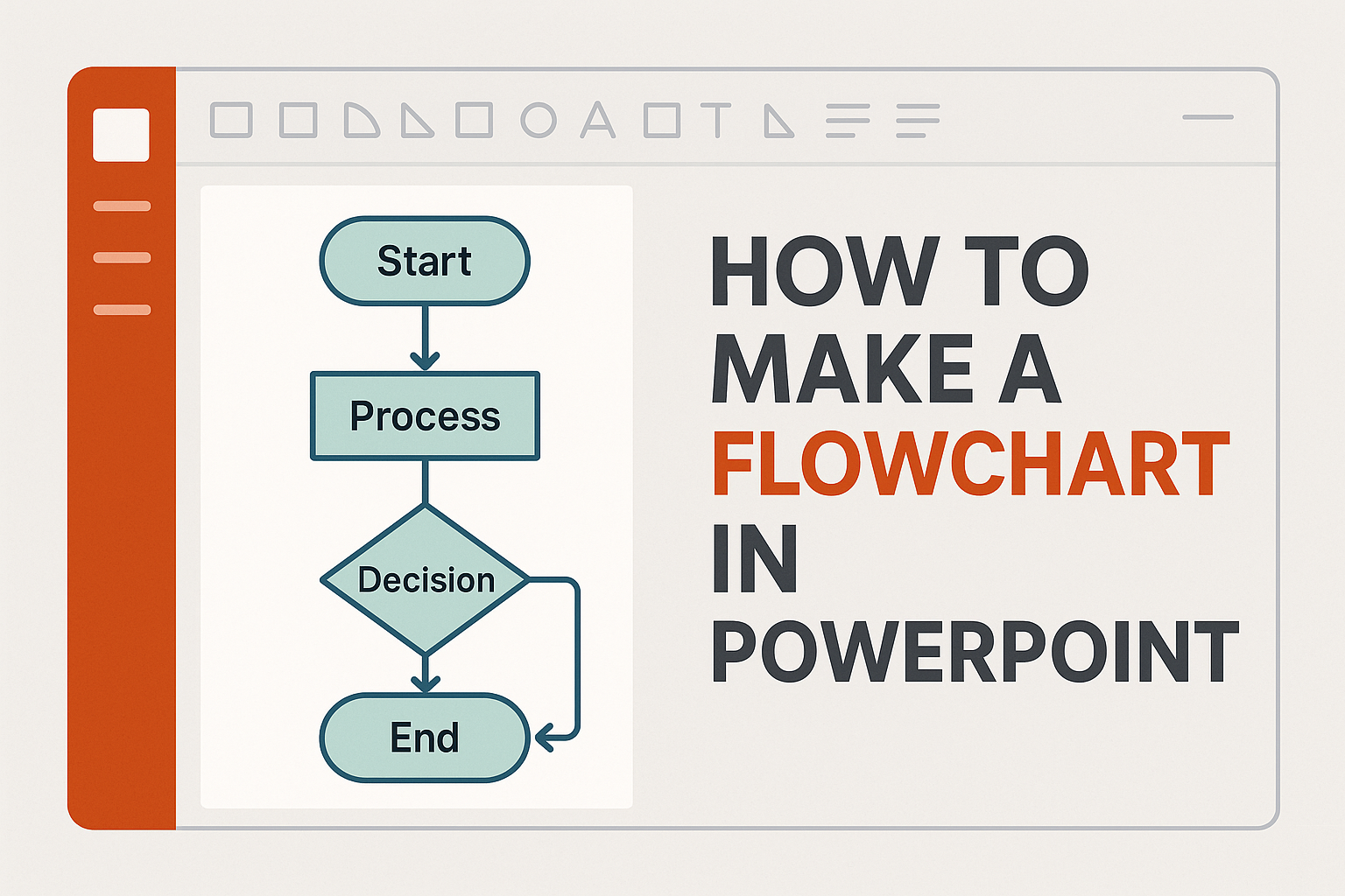 How to Make Flowchart in PPT